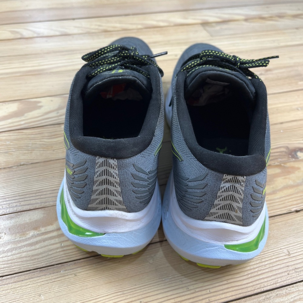 ASICS GT-2000 11 Mens Running Shoes Grey Lime Green Size 9 athletic comfort - Picture 5 of 9